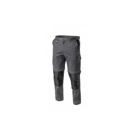 Gray work trousers Hogert HT5K279 S