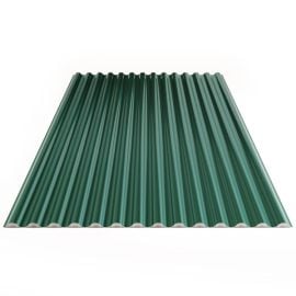Corrugated metal sheet 0.35x920 mm 1.84 m² green