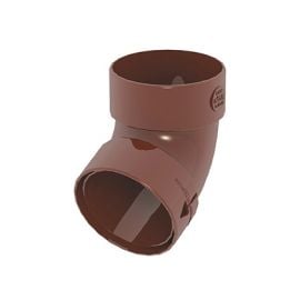 Socket bend Giza 85 mm 67° brown (10.120.15.002)