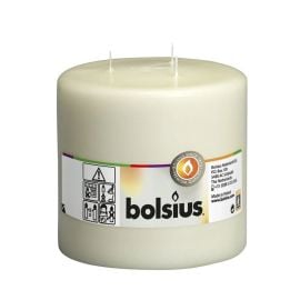 Свеча большой Bolsius 150/150 кремовый