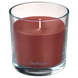 Candle in glass with aroma agarwood Bolsius 95/95