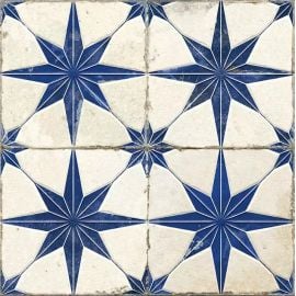 Floor tile Practika Star Blue Gres 450x450 mm