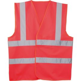 Reflective waistcoat premium Coverguard 70265 XL red