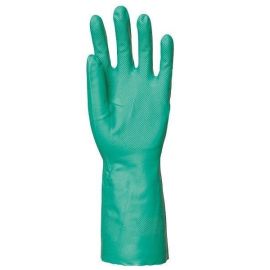 Нитриловые перчатки Eurotechnique S8 5518 зеленый