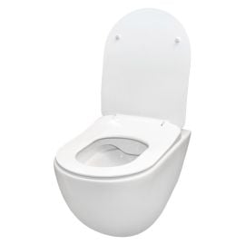 Wall-hung toilet with head cover Artceram White