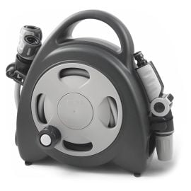 Reel with hose and accessories GF Aquabag Maxi GF80295608 16.5 m gray