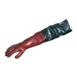 Химические перчатки Eurotechnique PVC 3669 красный