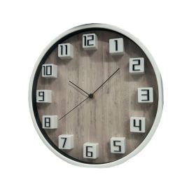 Wall clock plastic 13817