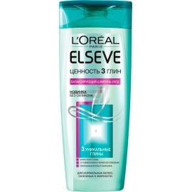 Shampoo Elseve 3 clay for oily hair 400 ml