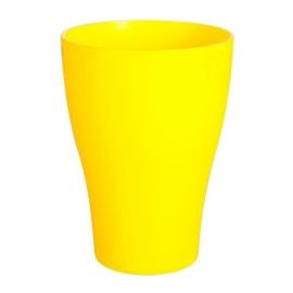 Plastic glass Aleana 500 ml yellow