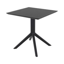 Table black Sky Pearl 74x70 cm