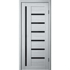 Door block ZPC PVC LA STELLA 217 ash grey black glass 36x700x2150 mm