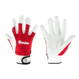 Protective gloves, leather Bradas Whitebird RWWBF10 10