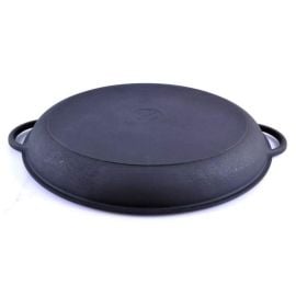 Frying pan-lid cast iron for a cauldron Davr Metall 8 l