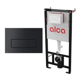 Installation system for suspended toilet Alcadrain AM101/1120 + button M578