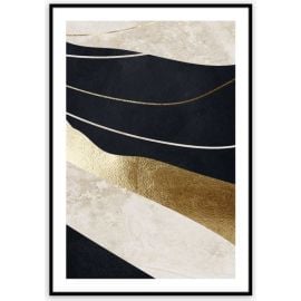 Picture in frame Styler Black&Gold II AB109 50X70 cm