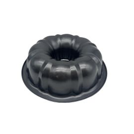 Форма для кекса металлическая черная KEQ-23
