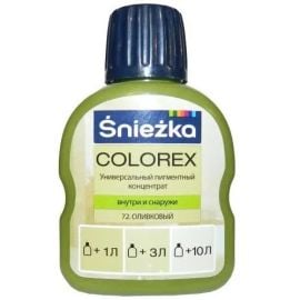უნივერსალური პიგმენტი-კონცენტრატი Sniezka Colorex 100 მლ ზეთისხილის ფერი N72