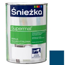 Enamel oil-phthalic Sniezka Supermal 800 eml glossy dark blue