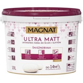 საღებავი ინტერიერის Magnat Ultra Matt 10 ლ თეთრი