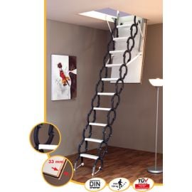 Attic ladder Minka Elegance 70x120x3250 mm metal/wood