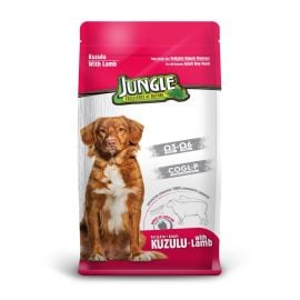 მშრალი საკვები ყველა ჯიშის ძაღლის Jungle ბატკნის ხორცი 15კგ
