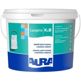 Интерьерная краска для кухонь и ванных комнат Eskaro Aura Lux Pro K&B 10 л