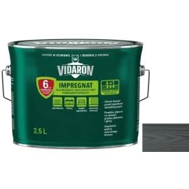 გასაჟღენთი ხის Vidaron Impregnat 2.5 ლ V16 ნაცრისფერი ანტრაციტი