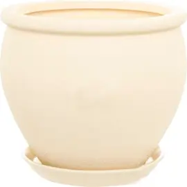 Flower Pot Ceramic Vietnam N2 Silk Beige