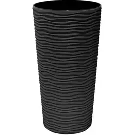 Plastic pot Aleana Fiujne d 27 granite