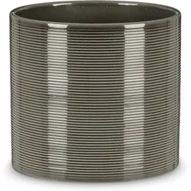 Горшок керамический цветочный Scheurich 828/23 Glass Grey 23x21 см