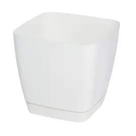Пластиковый горшок FORM PLASTIC Toscana square 0730-011 Ø11 белый