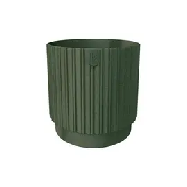 Горшок цветочный FORM-PLASTIC Mika Cyli Petit 18 Eco Wood malachite green