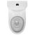 Toilet Compact Cersanit PARVA 010 3/6 with duroplast cover white