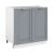 Шкаф кухонный для мойки Classen Gaja Grey 28000201 800x820x480 мм