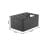 Storage basket Rotho 11l COUNTRY A5+ anthracite