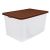 Storage box with lid Aleana 122042 22 l