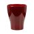 Ceramic pot for orchids Scheurich 608/13 DARK RED