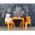 ALEANA მაგიდა საბავშვო ღია ნარინჯისფერი 51სმ