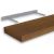 Shelf with gidden fastening oak VELANO 65115 800x250 mm