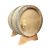 Oak barrel with stand and tap 1 l