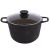 Cast iron pan with glass lid Biol 0204C 4 l