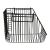 Iron basket Koopman 29x27x21cm black