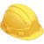 Helmet Earline 65163 yellow