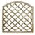 Wooden fence latticed LIDIA B&D Burchex 180x180 cm