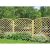 Wooden fence latticed LIDIA B&D Burchex 180x180 cm