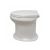 Toilet Oskol-Keramika "Dachniy"  white