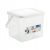 Container of washing powder Rotho 3 kg 4,5l white