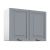 Шкаф для кухни верхний Classen Gaja Grey 28000210 800x600x310 мм