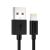 კაბელი USB Choetech USB lightning MFI შავი 1.8 მ
